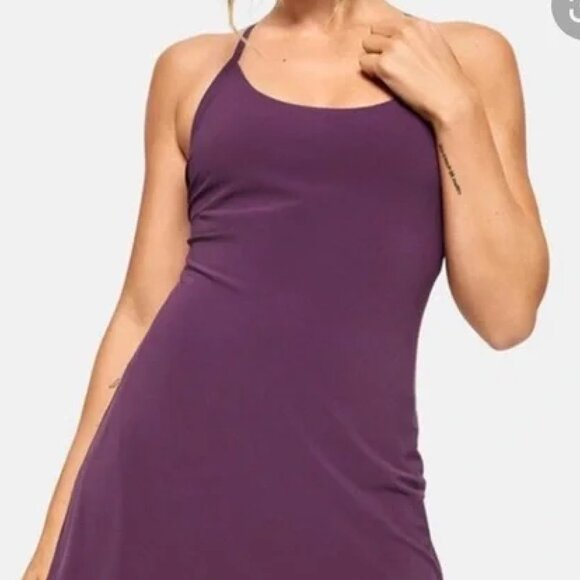 Outdoor Voices Exercise Dress Size Small Kalamata Purple - Picture 1 of 4